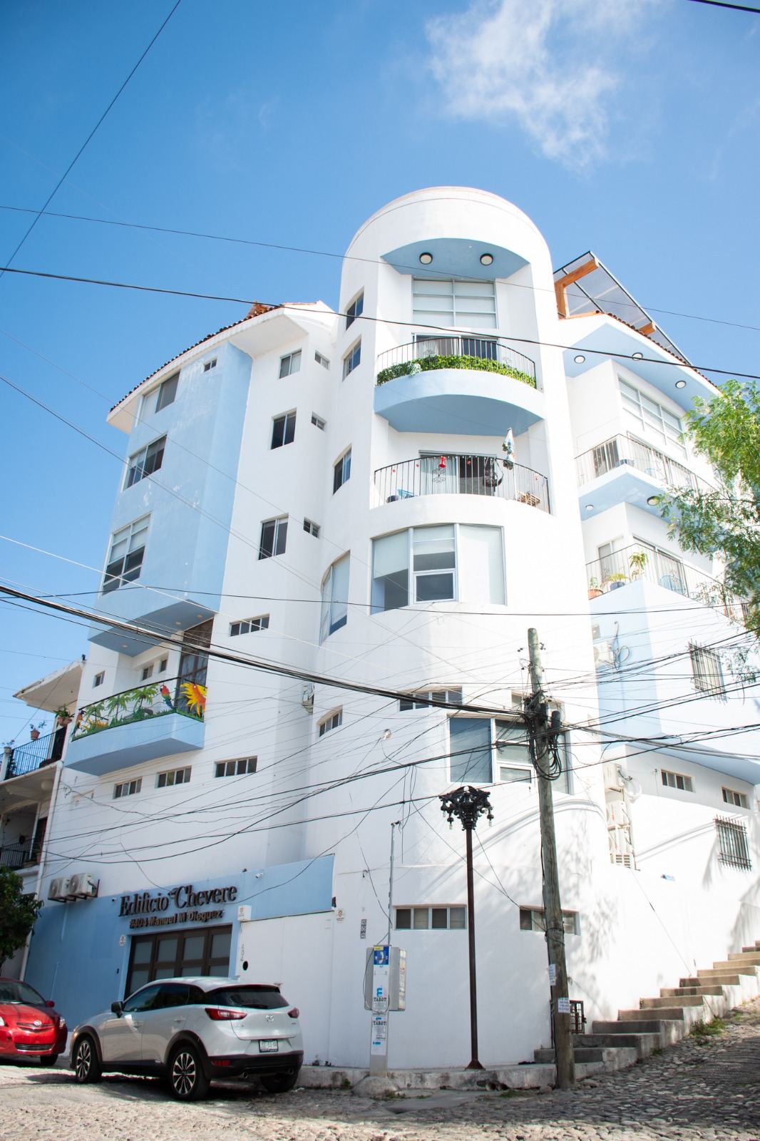 Edificio Chévere visto desde la calle